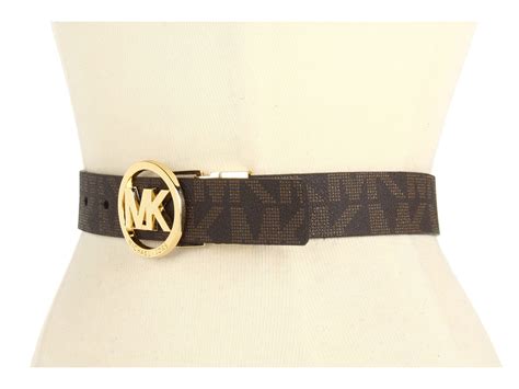 red michael kors belt|michael kors belts women's elastic.